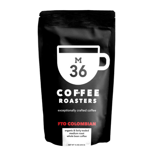 FTO Colombian, mild with sweet floral notes