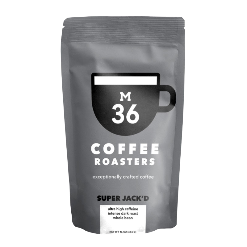 M36 Coffee Roasters Super Jacked Dark Roast Coffee