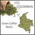 FTO Colombian Green coffee Beans, 1lb - m36coffeeroasters