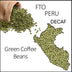 Decaf FTO Peru Green Beans, 1lb - m36coffeeroasters