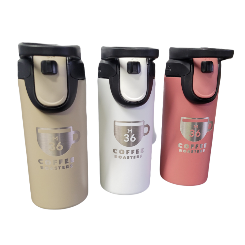Small Tumbler Travel Mug-12 oz - M-36 Coffee Roasters